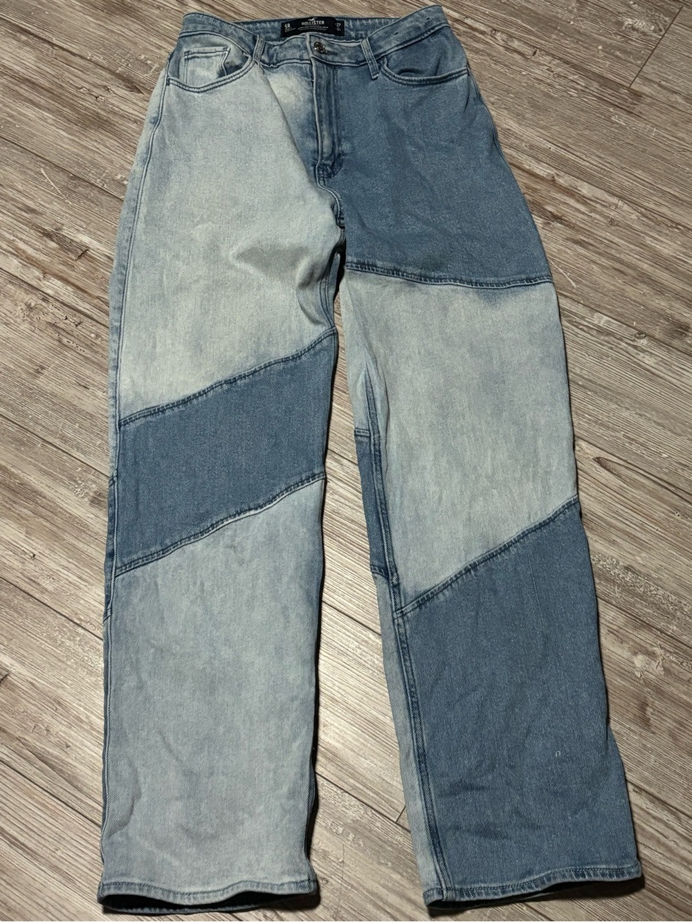 Hollister Light Blue Ultra High-Rise Dad Jean‎